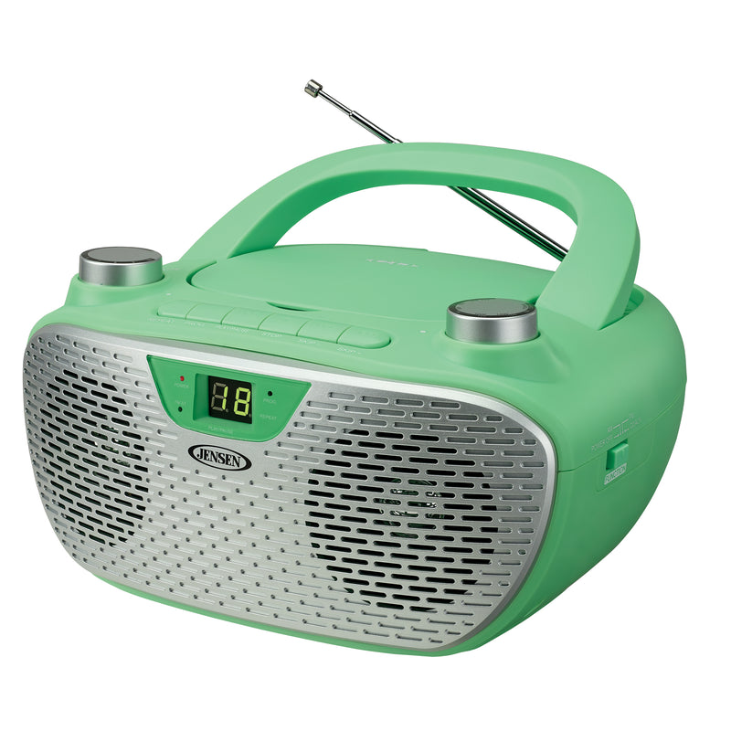 Jensen Portable Stereo Compact Disc Player with AM/FM Stereo Radio