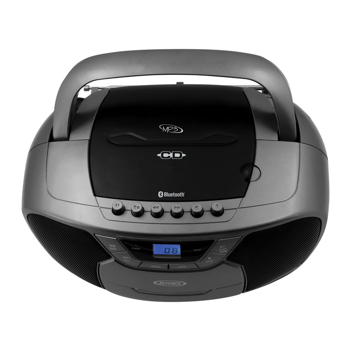 Jensen SMP-1GBEB Lettore MP3 Digitale Da 1GB Con Radio FM, Display LCD Retroilluminato E Porta USB 2.0