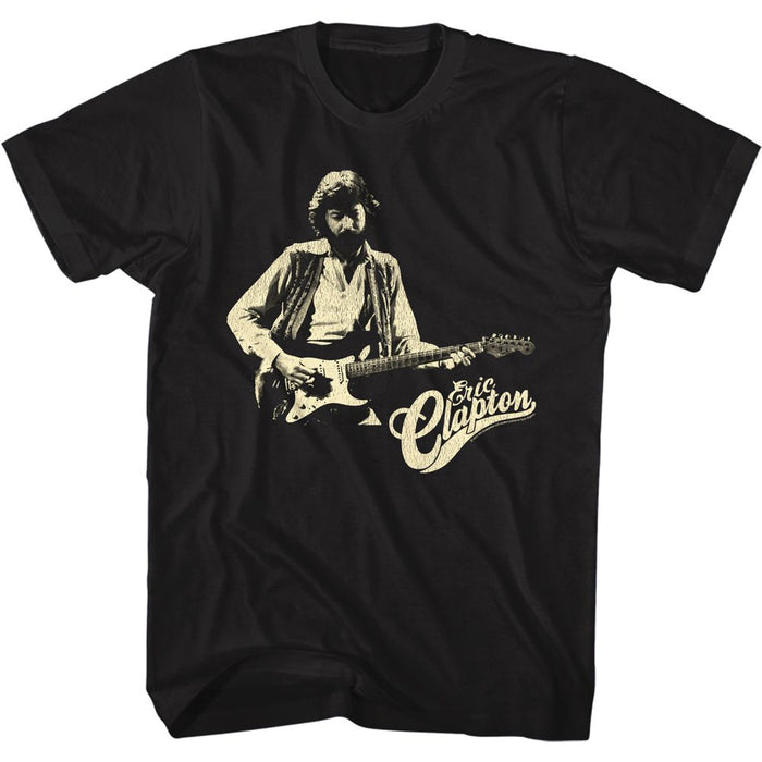 Eric Clapton - B&W Clapton with Guitar