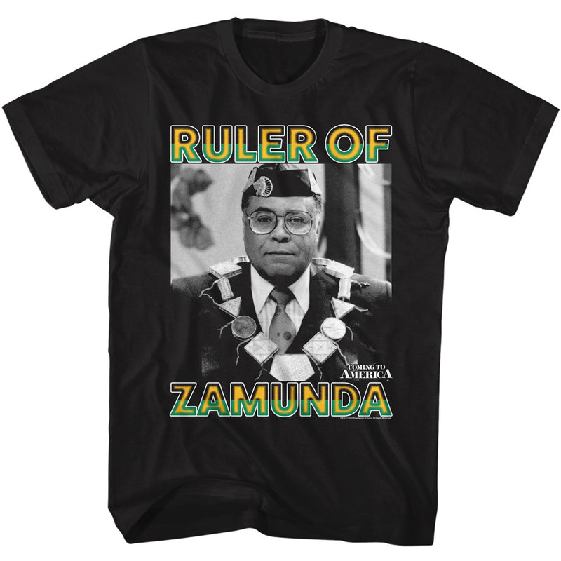 T-Shirt featuring design named Coming to America - Ruler of Zamunda