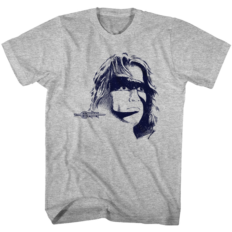 T-Shirt featuring design named Conan the Barbarian - Sketch