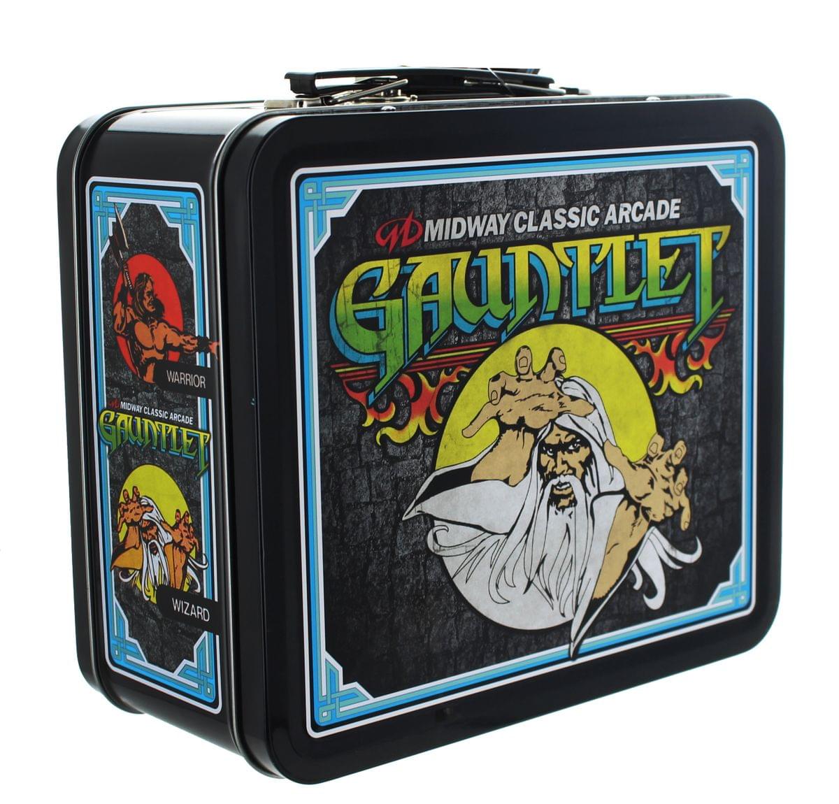 Midway Classic Arcade Tin Lunch Box, Gauntlet | Free Shipping