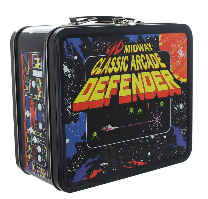 Midway Classic Arcade Defender Tin Lunch Box