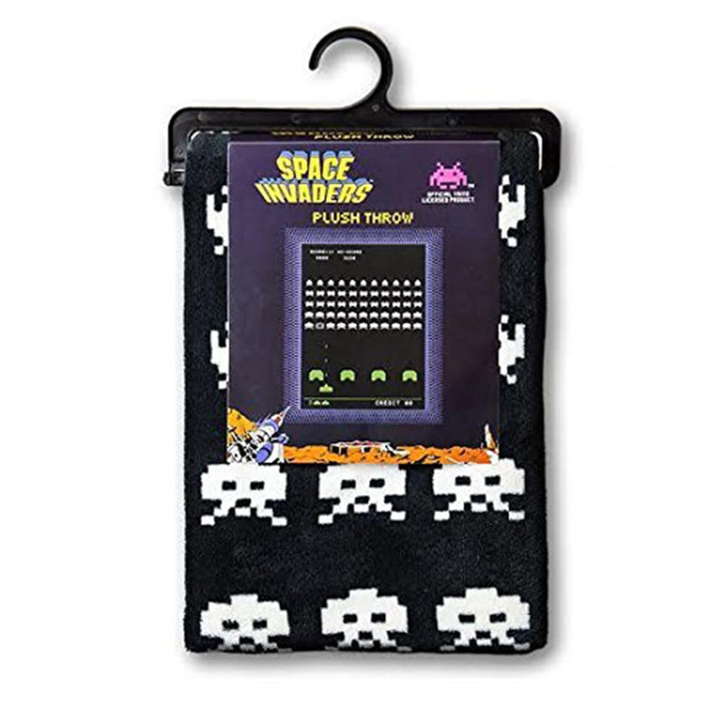 Space Invaders Plush Lightweight Throw Blanket | 60 x 45 Inches product image