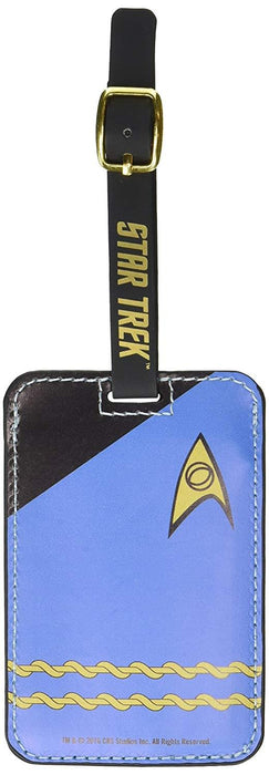 Star Trek Blue Uniform Luggage Tag