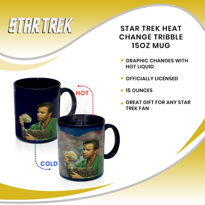 Star Trek - Trek uniform logo - 16 oz. travel mug