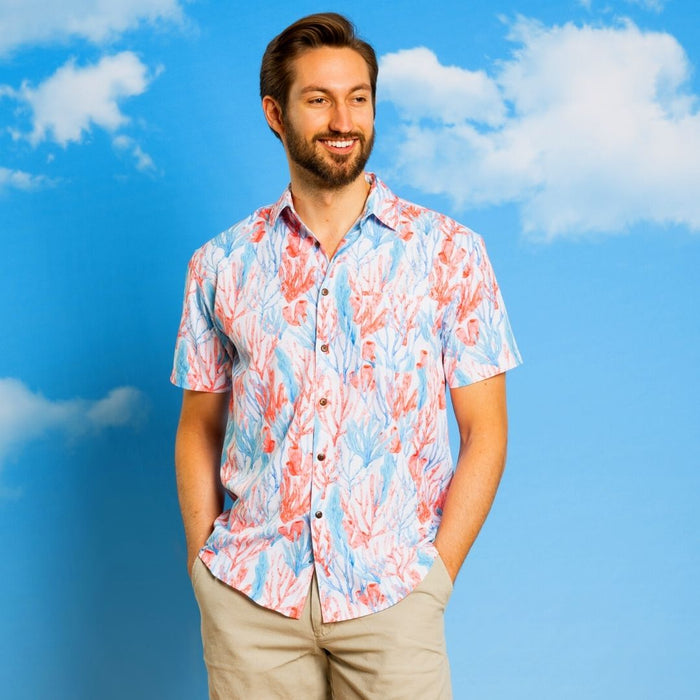 Super Stretch - Cayman Islands Hawaiian Shirt