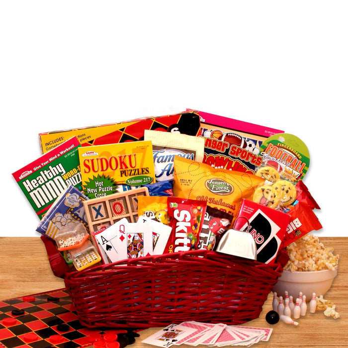 Fun & Games Gift Basket