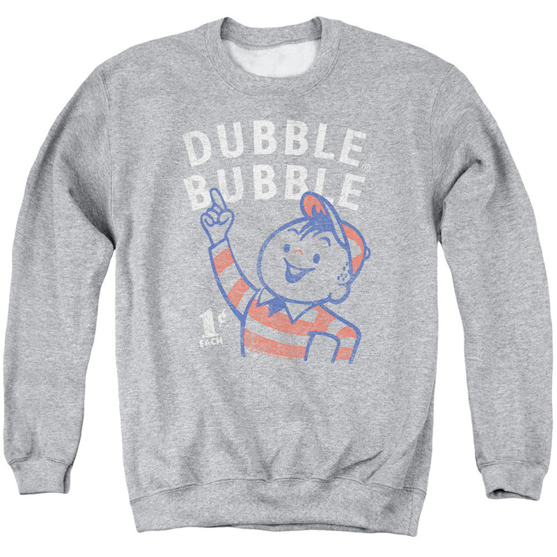 Sweatshirt featuring design named Dubble Bubble - Pointing