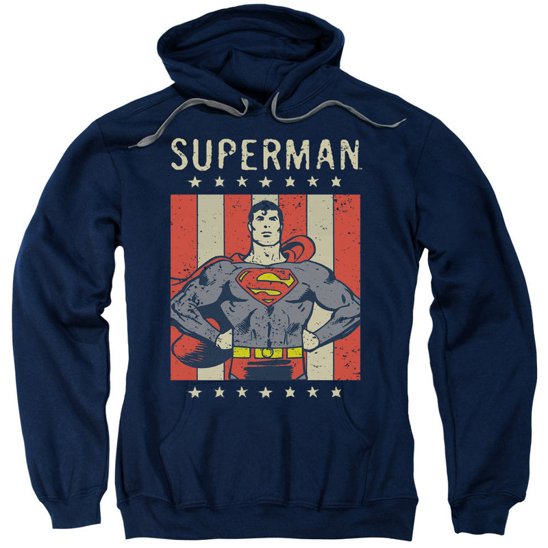 Hoodie featuring design named Superman - Retro Liberty