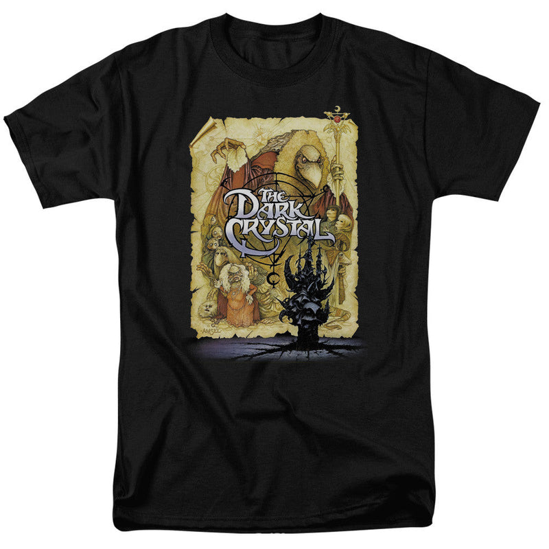 T-Shirt featuring design named The Dark Crystal - Poster Black