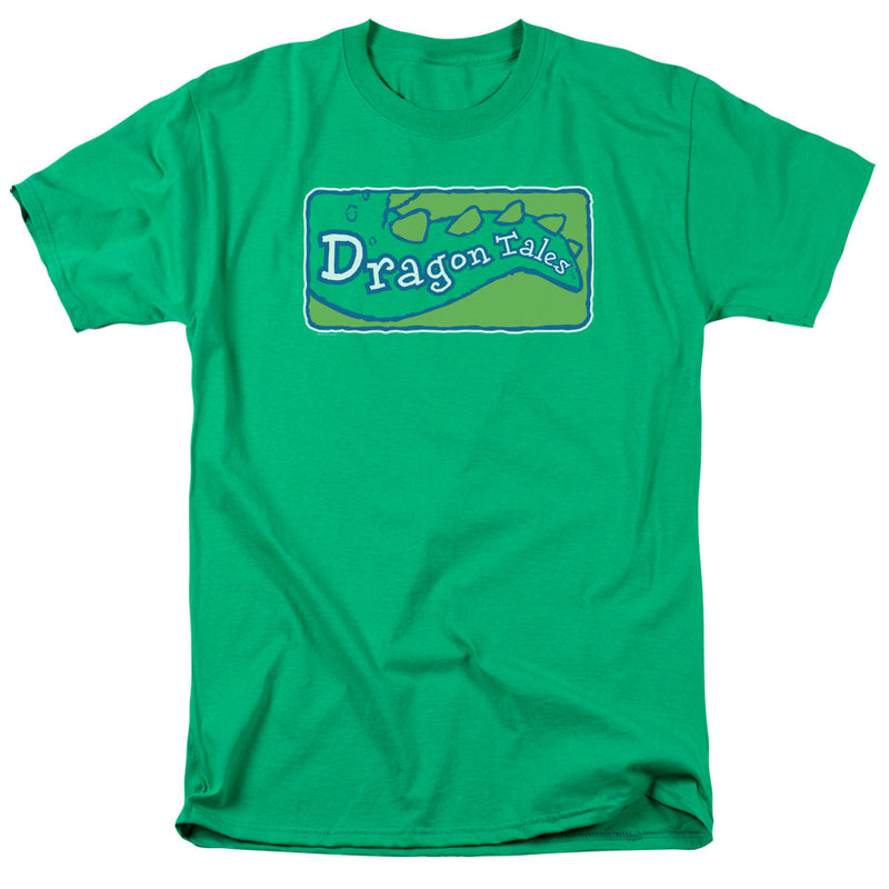 T-Shirt featuring design named Dragon Tales - Logo (Green)