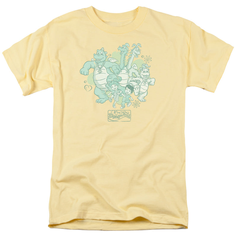 T-Shirt featuring design named Dragon Tales - Group Celebration, product image 1 of 2