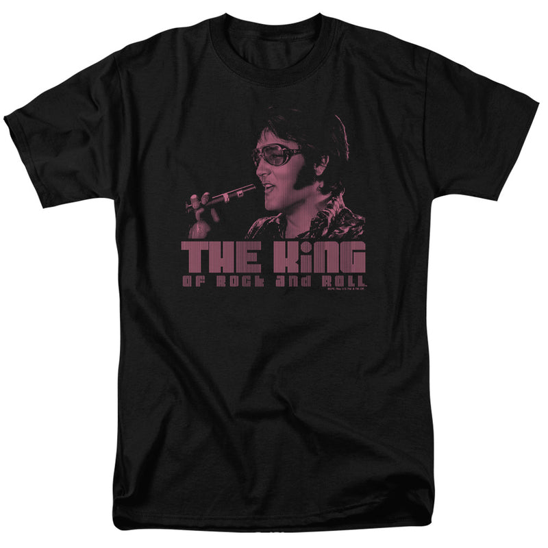 Elvis - The King (Purple Lines)