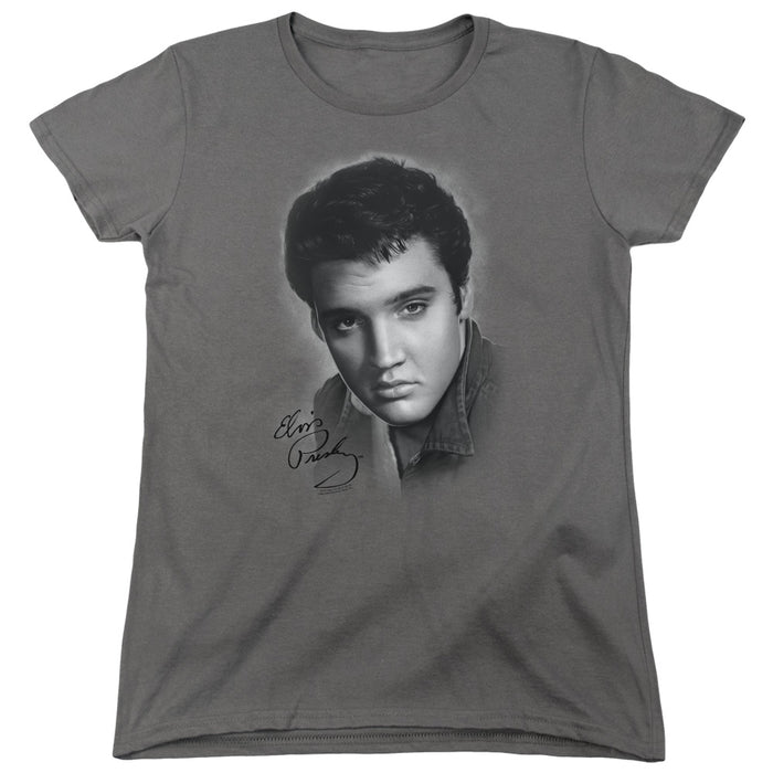 Elvis - Portrait (Gray)