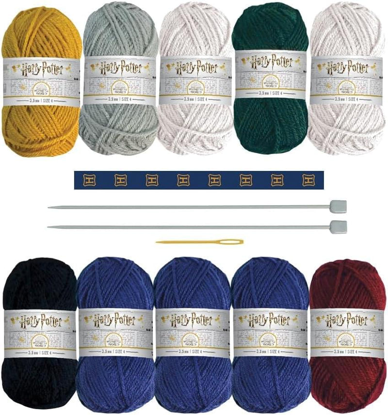 Harry Potter Knit Craft Set Hogwarts Christmas Stocking Kit product image 2 of 3
