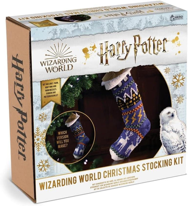 Harry Potter Knit Craft Set Hogwarts Christmas Stocking Kit