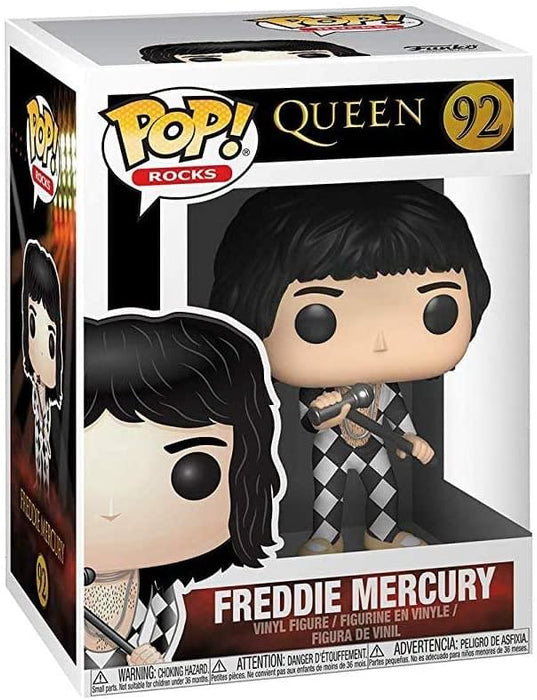 Queen Funko POP Rocks Vinyl Figure | Freddie Mercury