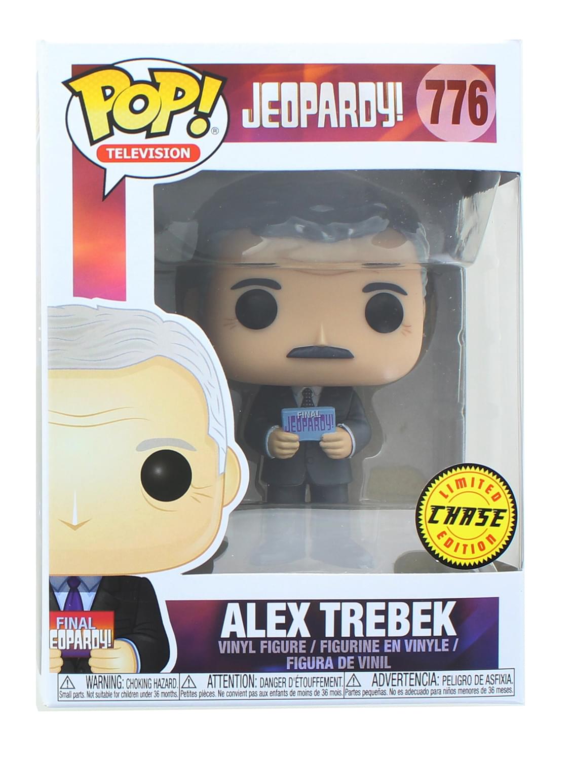Jeopardy Funko POP TV Vinyl Figure | Alex Trebek | Chase | Free