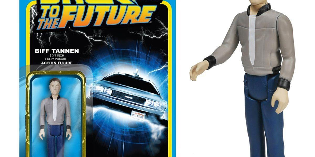 Back To The Future Biff Tannen ReAction Figure | Free Shipping