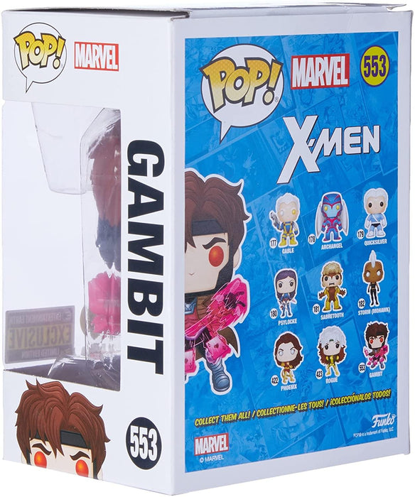 Funko Pop! Marvel Gambit 553 Exclusivo Glow Original Colecionavel - Moça do  Pop - Funko Pop é aqui!