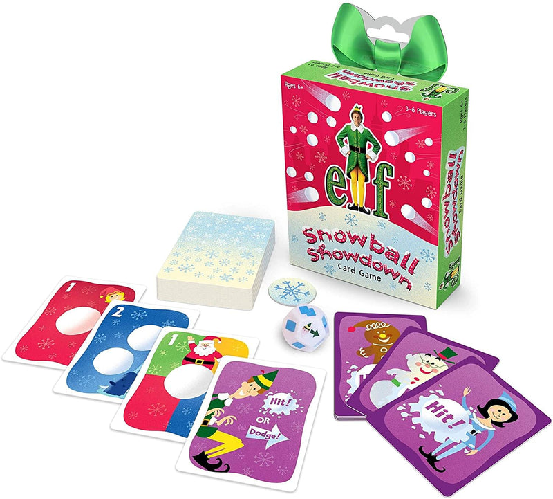 Elf Snowball Showdown Family Card Game | For 3-6 Players product image 1 of 3