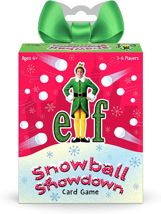 Elf Snowball Showdown Family Card Game | For 3-6 Players