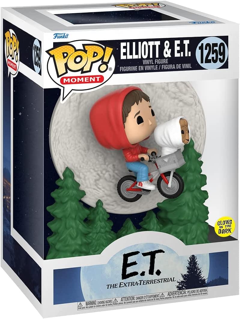 E.T. the Extra-Terrestrial Funko POP Vinyl Figure | Elliot and ET Flying product image 2 of 3