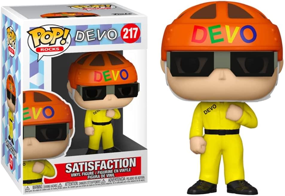 Devo Funko POP Vinyl Figure | Satisfaction (Yellow Suit)