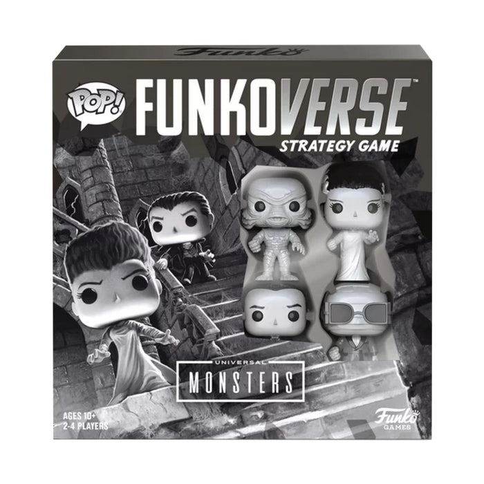 universal monsters funko pop Universal Monsters Funko POP Funkoverse Strategy Game — MeTV Mall