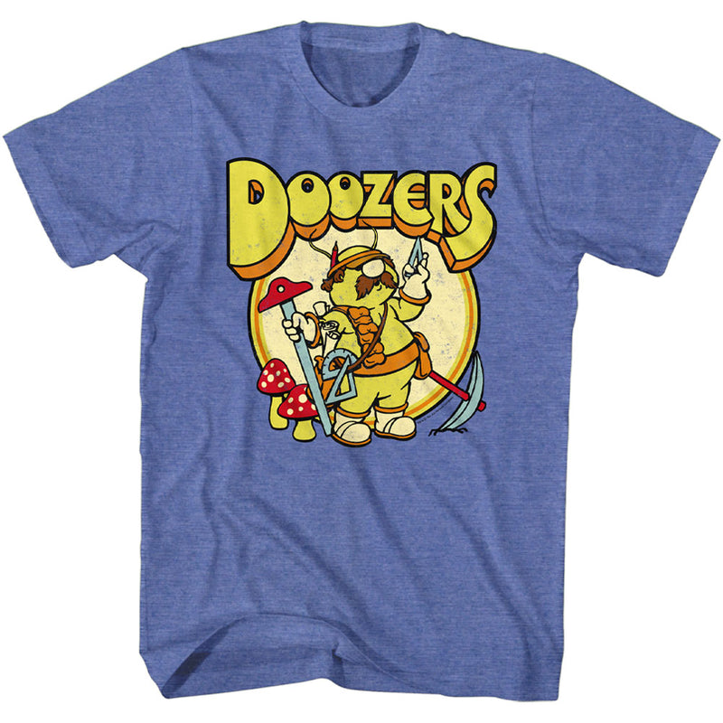 T-Shirt featuring design named Fraggle Rock - Doozer Retro Circle