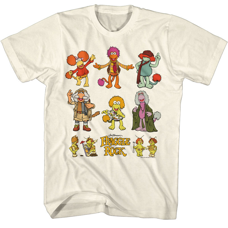 T-Shirt featuring design named Fraggle Rock - Multiple Characters