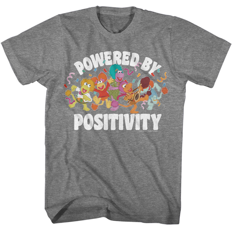 T-Shirt featuring design named Fraggle Rock - Powered by Positivity