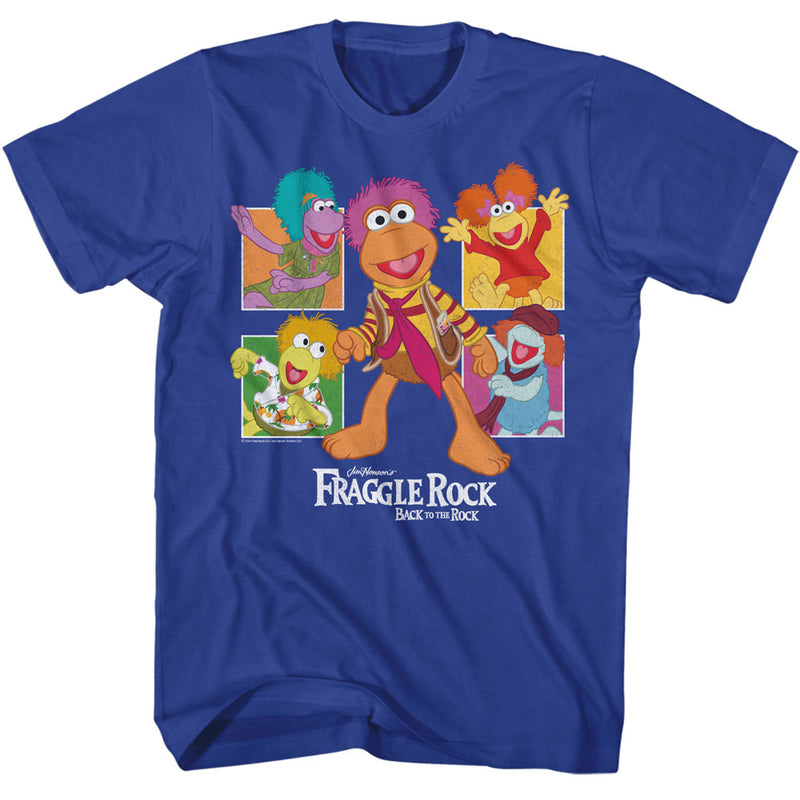 T-Shirt featuring design named Fraggle Rock - Four Squares