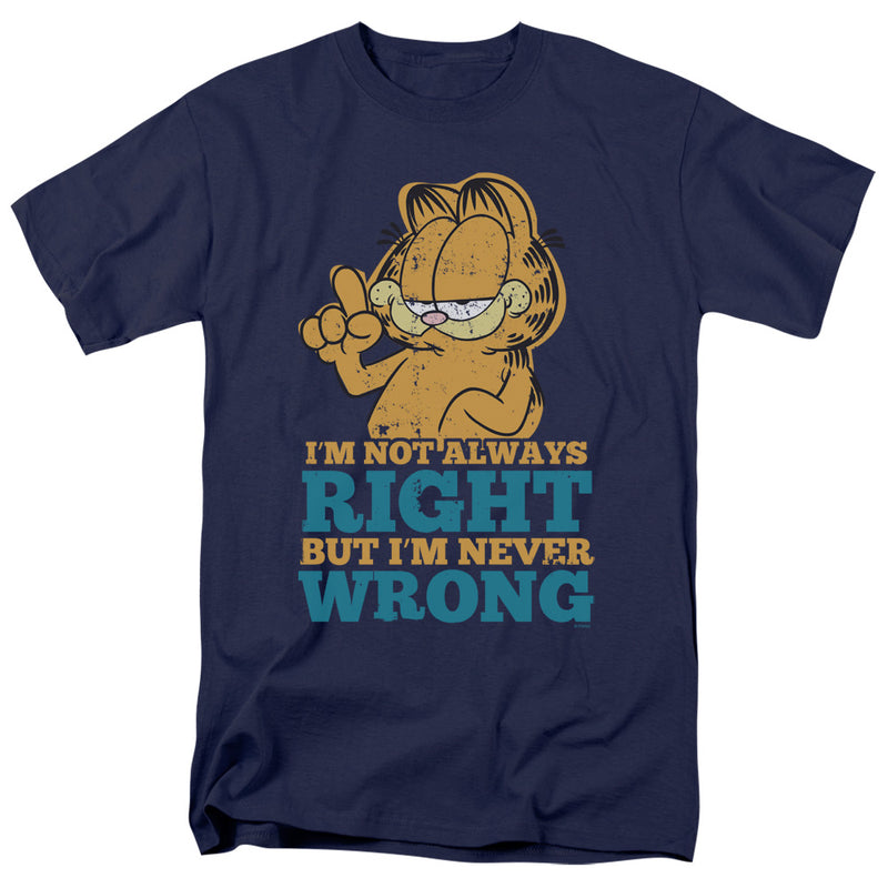 T-Shirt featuring design named Garfield - Never Wrong, product image 1 of 2