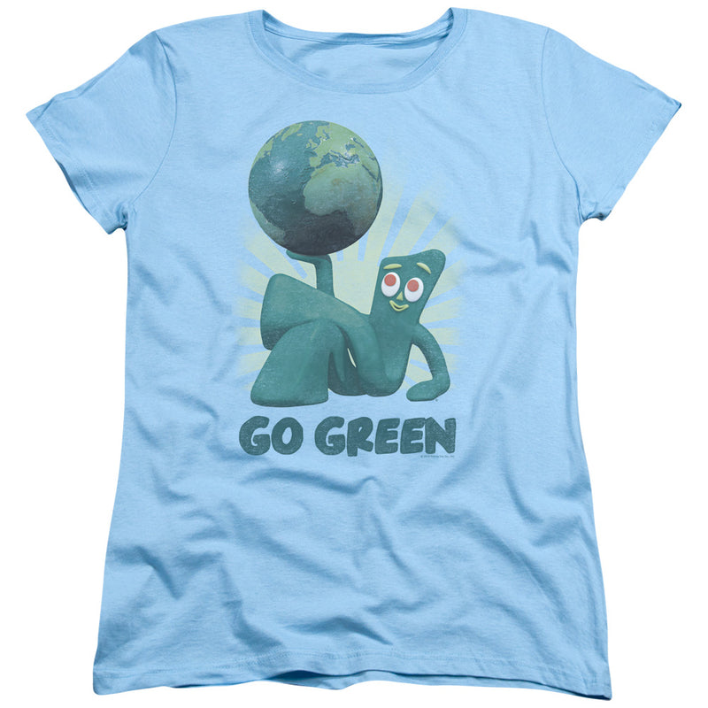 T-Shirt featuring design named Gumby - Go Green, product image 2 of 2