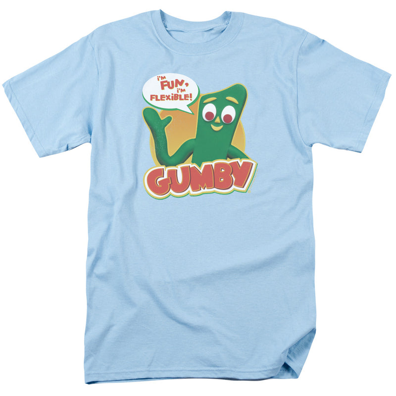 T-Shirt featuring design named Gumby - Fun & Flexible, product image 1 of 2
