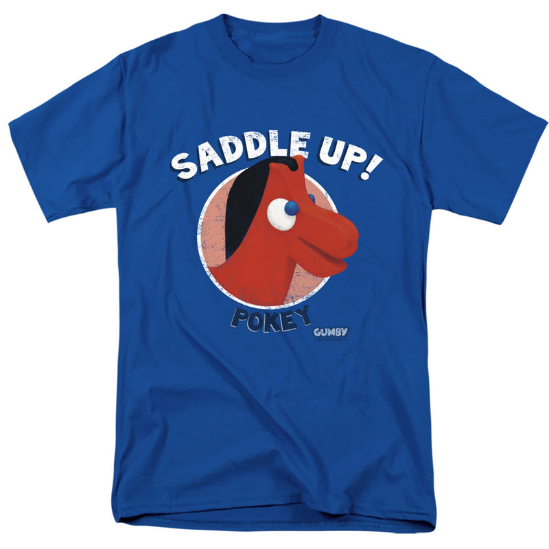 T-Shirt featuring design named Gumby - Saddle Up