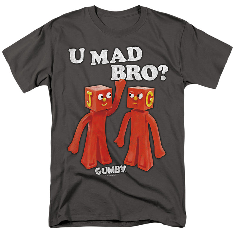 T-Shirt featuring design named Gumby - U Mad Bro?
