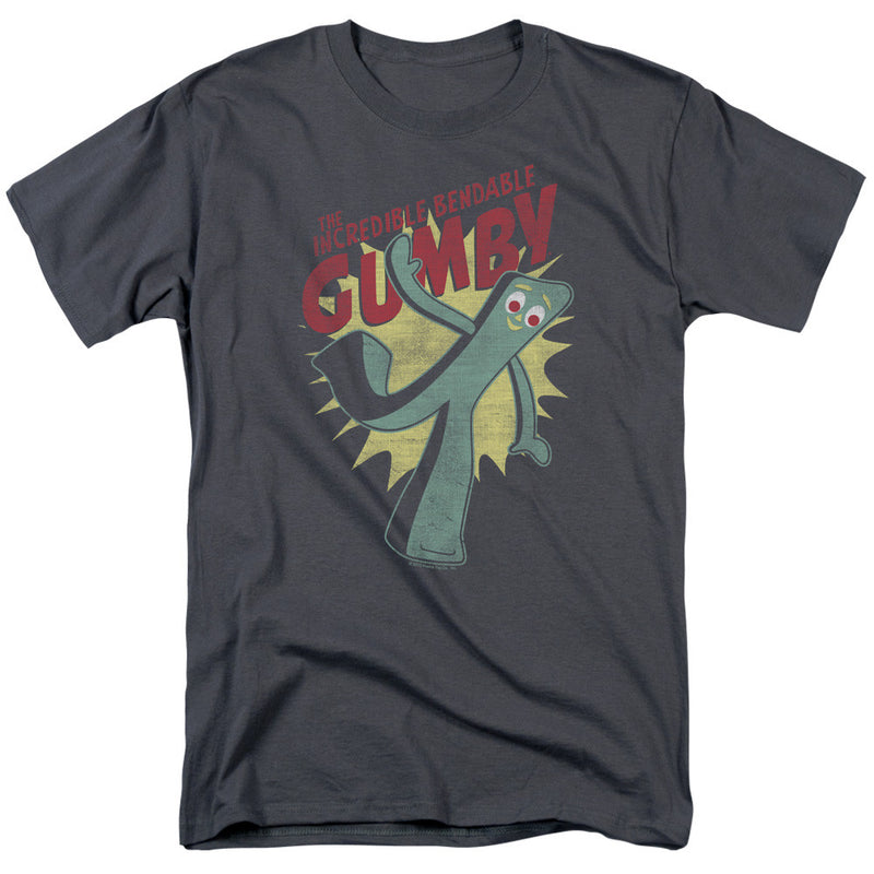 T-Shirt featuring design named Gumby - Incredible Bendable