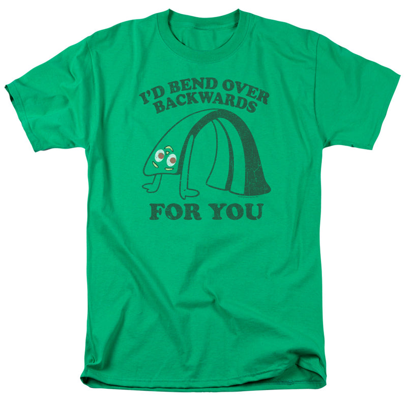 T-Shirt featuring design named Gumby - Bend Backwards