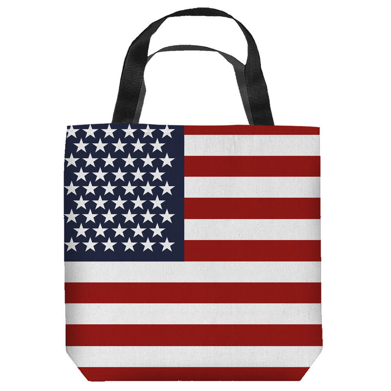 American Flag Tote Bag