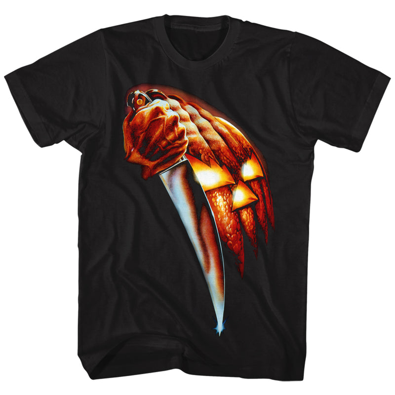 T-Shirt featuring design named Halloween - Pumpkin & Knife