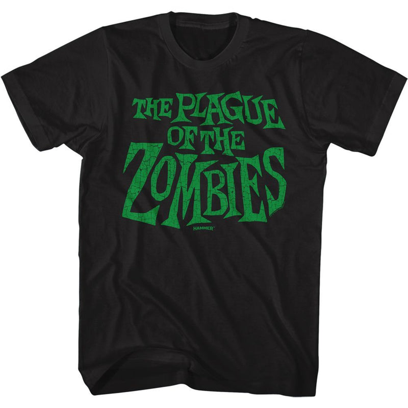 T-Shirt featuring design named Hammer Horror - Plague of the Zombies Logo
