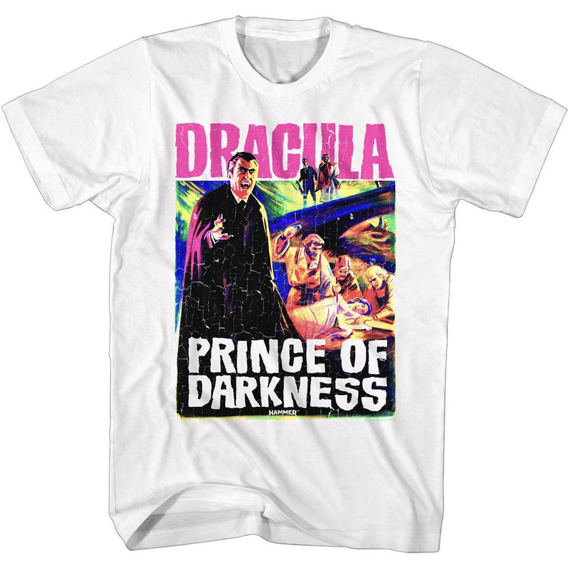 T-Shirt featuring design named Hammer Horror - Bright Prince of Darkness Poster
