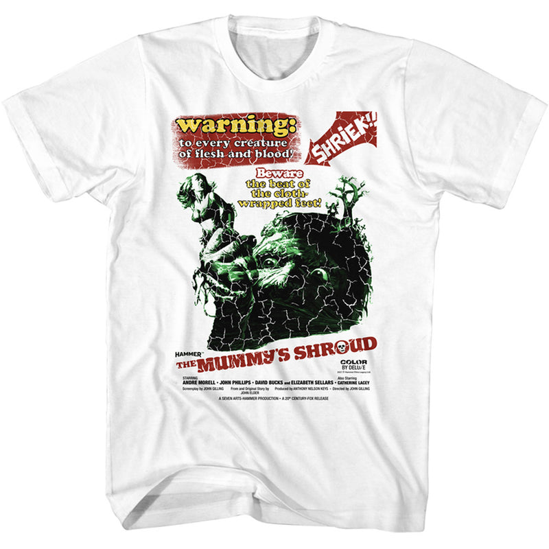 T-Shirt featuring design named Hammer Horror - The Mummy's Shroud