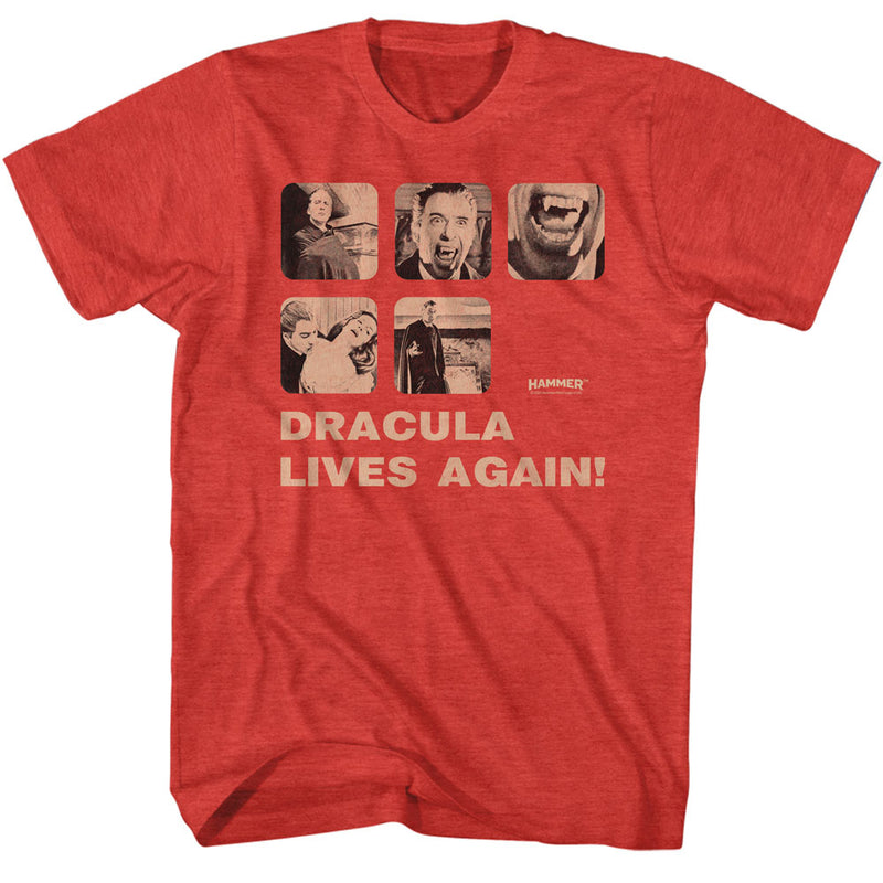 T-Shirt featuring design named Hammer Horror - Dracula Risen
