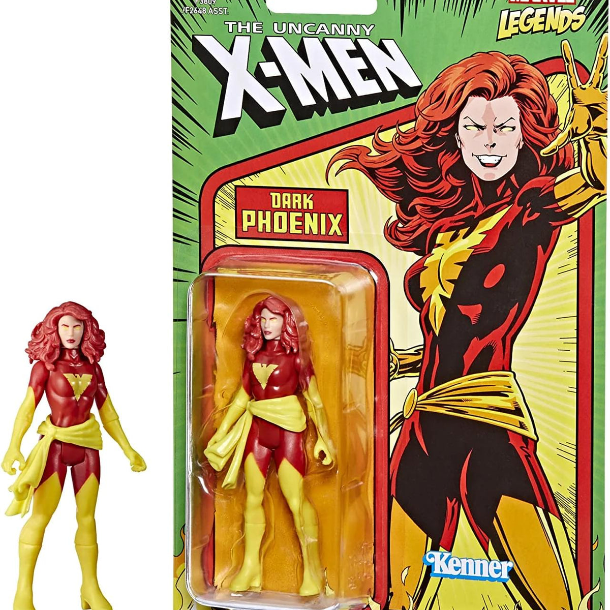 Marvel Legends Series - Dark Phoenix de X-Men - Figura clásica de 15 cm