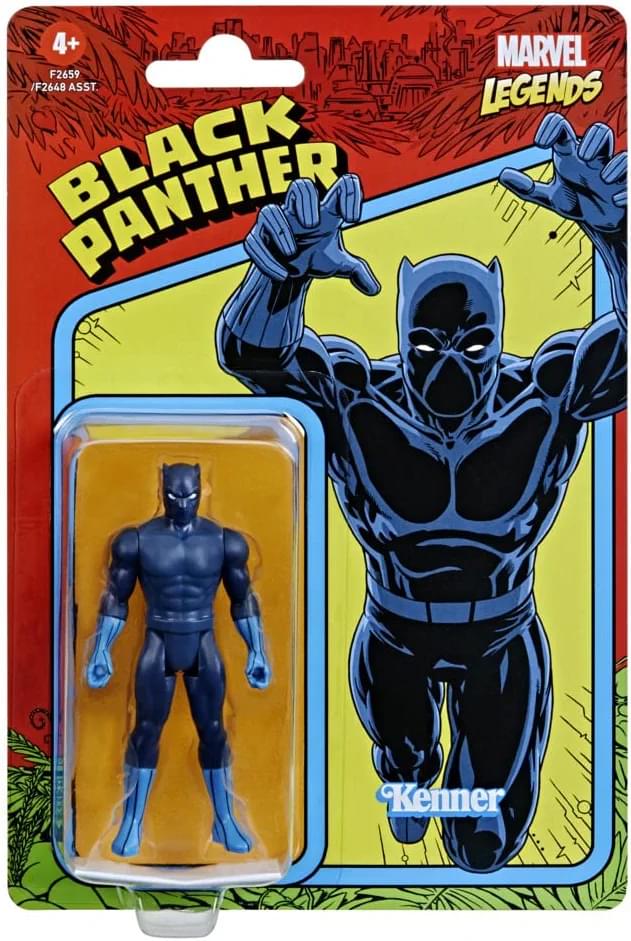 Marvel Legends 3.75 Retro Figure | Black Panther product image 1 of 3