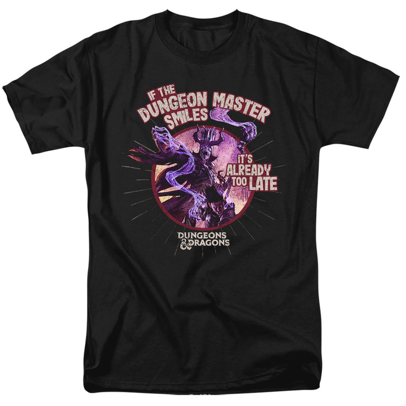 T-Shirt featuring design named Dungeons & Dragons - Dungeon Master Smiles, product image 1 of 2